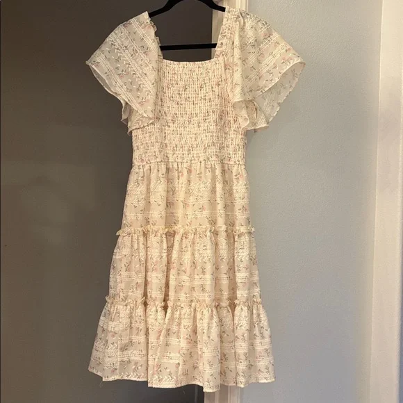 Ivy City Co Madison Dress Smocked midi - Picture 1 of 4